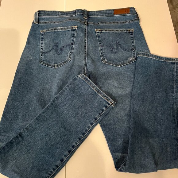 AG-ED Adriano Goldschmied Denim Jeans Size 29R Classic Blue Premium Stretch 💗 - Picture 6 of 8